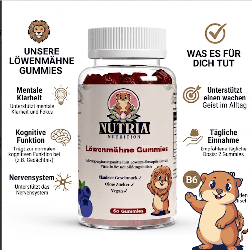 Löwenmähne, mentale Klarheit, Gehirn, Nervensystem, Vitalpilz