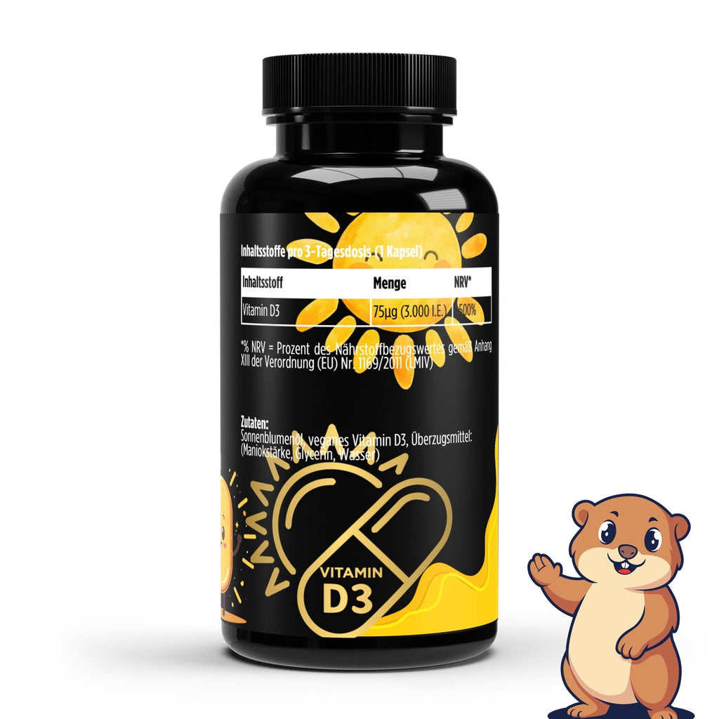 Vitamin D3 Dosierung